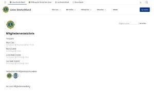 Mitgliederverzeichnis