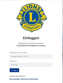 Einloggen wie geht das